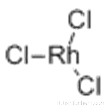 Tricloruro di rodio CAS 10049-07-7